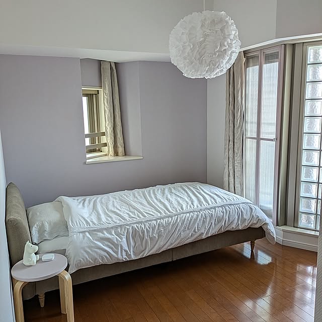 Bedroom,IKEA,LOWYA,DIY,内窓,照明 goroの部屋