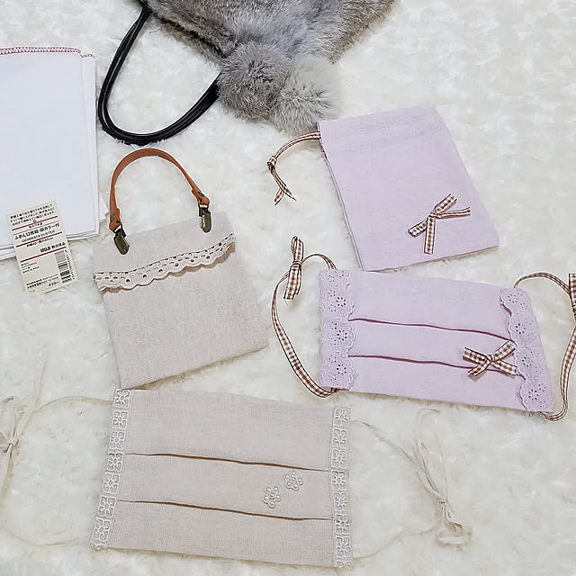 My Desk,紅茶染め,リメイク,ハンドメイド,手作り,マスク,手作りマスク,ローズヒップティー染め,ガーゼ,マスク入れ,落ちワタふきん12枚組,落ちワタふきんリメイク,無印良品,ダイソー,マスク手作り,一定の粒子をカットできる,手作りマスクも効果はある,お手入れはお湯と洗剤だけ miccyoの部屋