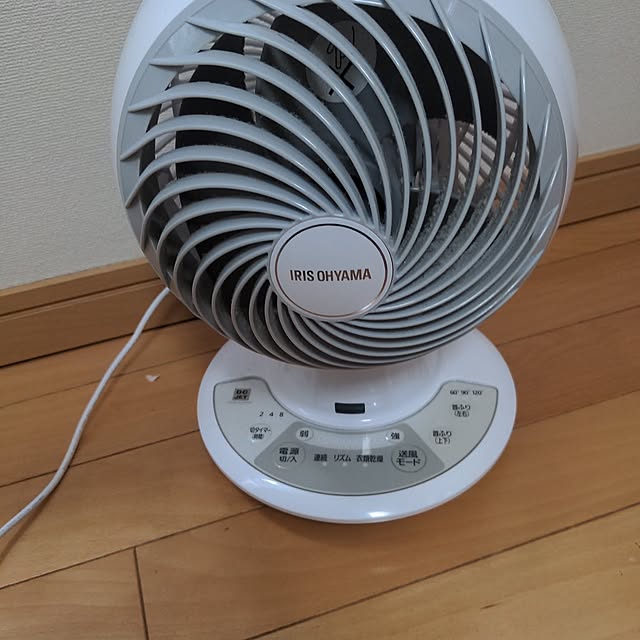 小6女子部屋,夏の模様替え,アイリスオーヤマのサーキュレーター,節電 mioの部屋