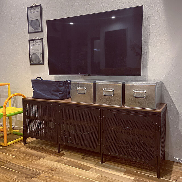 テレビボード,無印良品,IKEA,男前,DIY,Lounge umetomomiの部屋