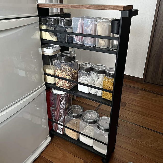 RoomClipショッピング,配置を考えて,デッドスペース,キャスター付き,towerシリーズ,キャスター付き収納,デッドスペース活用,Kitchen yunyumの部屋