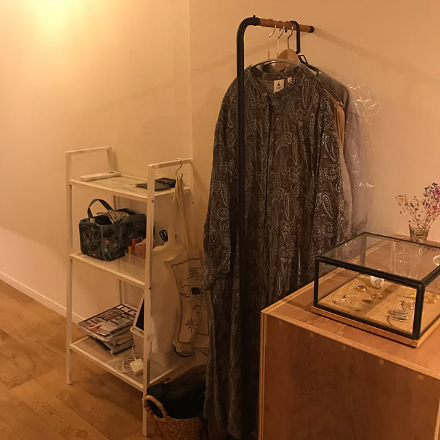 ショップ風,一人暮らし,北欧,1R,ナチュラル,アクセサリー収納,My Shelf,リノベーション賃貸,バリスタの家 mimiの部屋