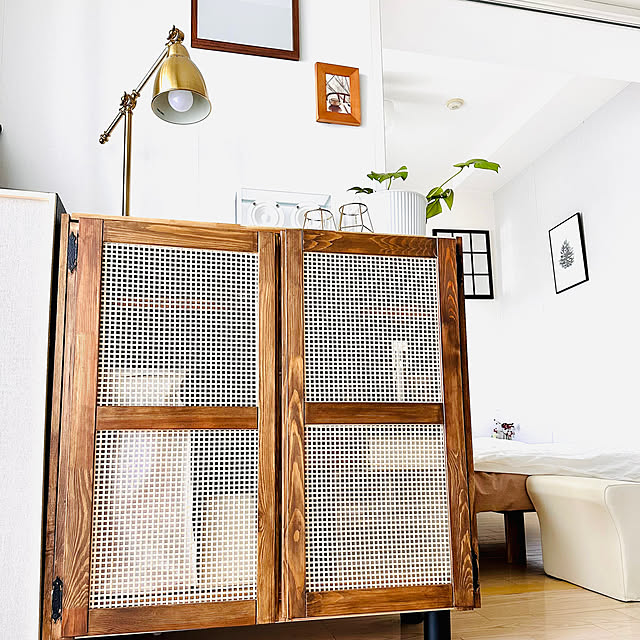 transparent speaker,DIY,DIYのある暮らし,Japandi目指したい,照明,IKEA,キャビネット,北欧,スマートスピーカー,ジャパンディ,スマート◯◯,My Shelf,いぬのいる暮らし,いぬと暮らす,マンションインテリア,マンション暮らし ChiwaChiwaの部屋