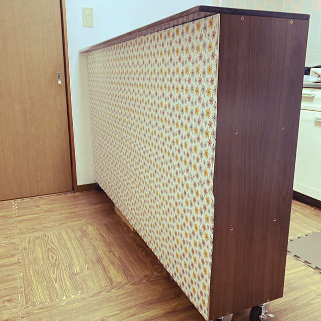 セリアのリメイクシート,カインズ,100均,DIY,セリア,Kitchen,キッチンカウンター achanの部屋