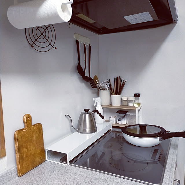 Kitchen,お掃除記録,快適,クイックル,クイックルしやすい部屋,暮らしの味方,RoomClipショッピング,夏のスペシャルクーポン,山崎実業　タワー　排気口カバー,キッチンスッキリ計画,トスカ marcheの部屋
