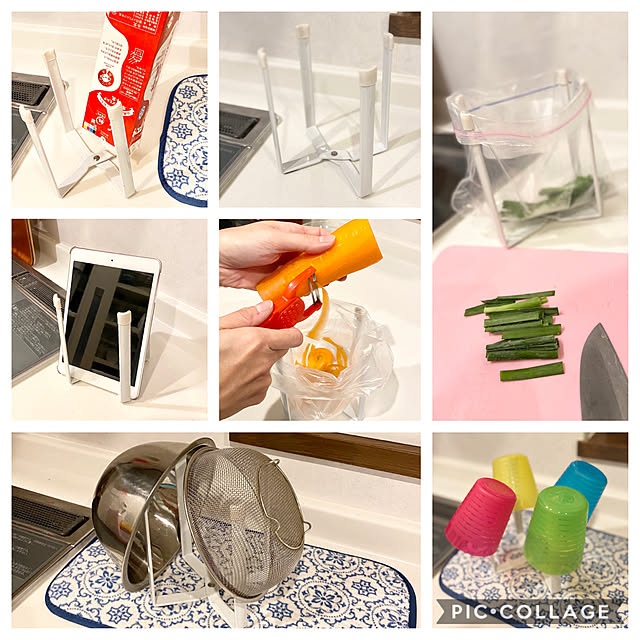 ポリ袋スタンド,お気に入り,キッチン,キッチンアイテム,イベント用,towerシリーズ,ポリ袋エコホルダー,キッチン雑貨,Kitchen sasaeriの部屋