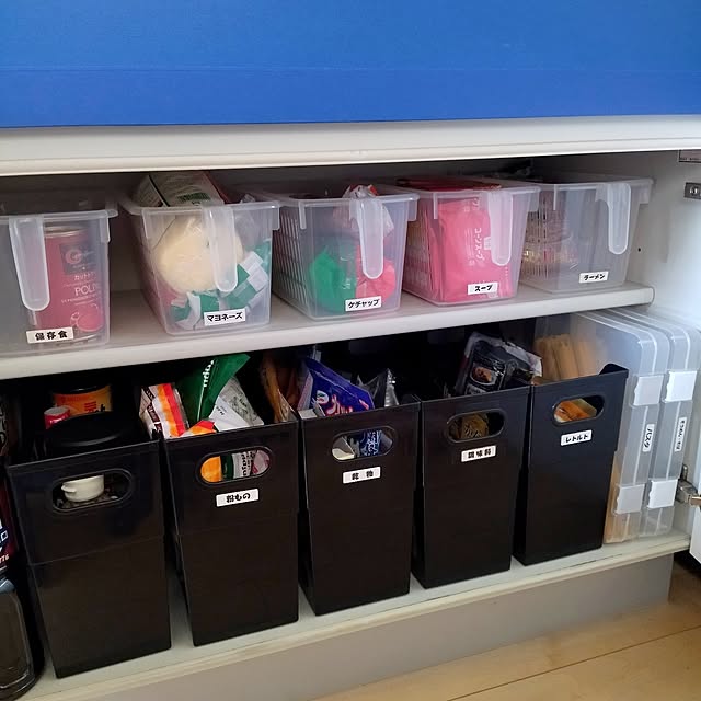 My Shelf,食材ストック,北欧ナチュラル,リメイクキッチン,パスタ収納,ラベリング mariyaの部屋