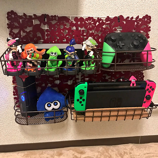 amiibo,ニンテンドースイッチ,任天堂SWITCH,ダイソー,My Shelf chomoの部屋