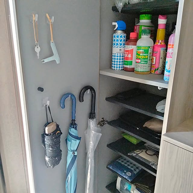 Entrance,ダイソー,100均,Daiso,傘掛け,傘収納,収納アイデア kagomeの部屋