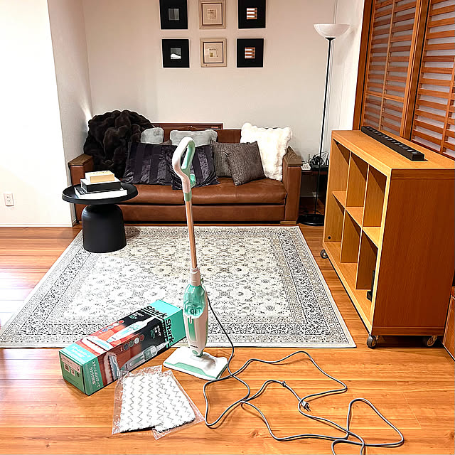 Lounge,ウェルビーイング,ナチュラル,ラグ,シンプル,ナチュラルインテリア,秋色インテリア,シャークスチームモップ,暮らしのひとコマ cocoの部屋