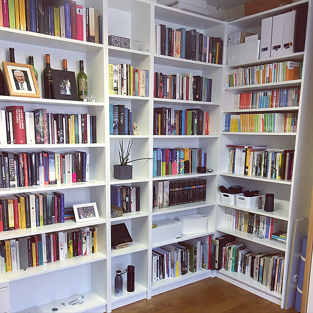 IKEAの本棚,My Desk,書斎 ayuの部屋