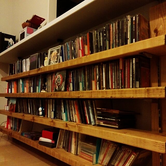 My Shelf,CDラック,DIY,CD,CD収納 dopesmokerの部屋