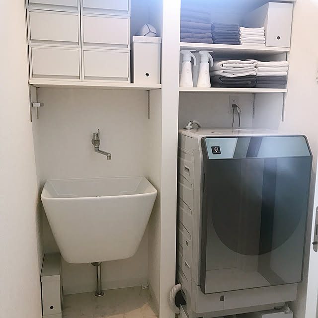 洗濯機,ドラム式洗濯機,ES-W112,SHARP ドラム式洗濯機,家電,Bathroom NONOの部屋