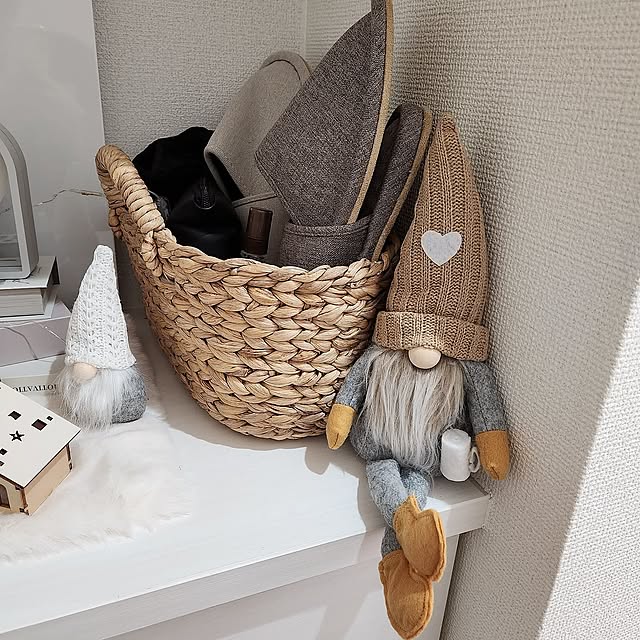 Entrance,無印良品,ナチュラル,北欧,モノトーン,2LDK賃貸アパート,スタンダードプロダクツ,クリスマス,トムテ jsrsの部屋