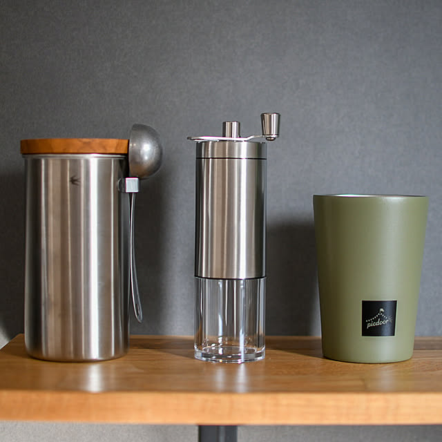 キャニスター,タンブラー,コーヒーミル,夏のスペシャルクーポン,RoomClipショッピング,Kitchen maelog_homeの部屋
