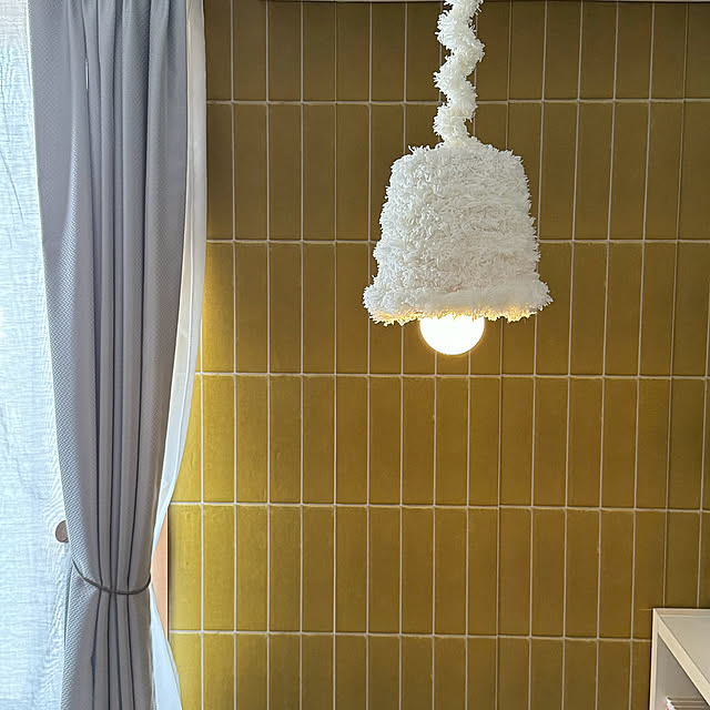 おうち時間,100均,ハンドメイド,DIY,ペンダントライト,壁紙屋本舗,楽天で買ったもの,趣味時間,イージーウォールテープ,秋,Bathroom,バストイレではありません yuri.sの部屋