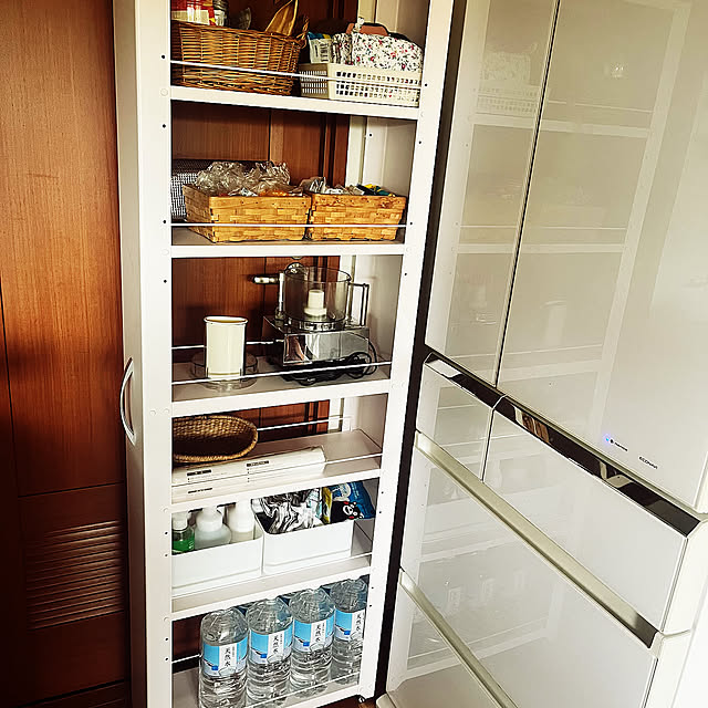 Kitchen,隙間活用,マンション,無垢の家具 chestnutの部屋