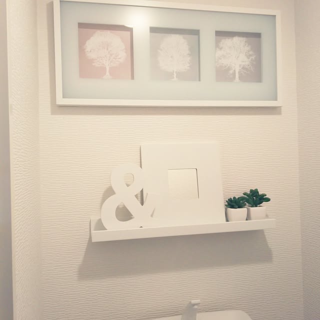 Bathroom,こどもと暮らす,落ち着く,自由,セルフリノベーション,ミックスインテリア,イケア,白,トイレ,清潔感,大好きな我が家 opopoの部屋