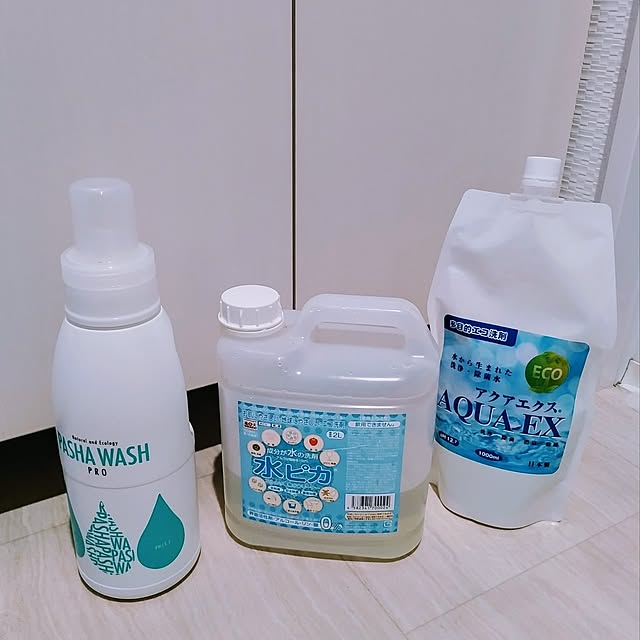 ECO,アイリスオーヤマ,ノンアルコール,消臭,除菌,掃除グッズ,水ピカ,マンション暮らし,アルカリ電解水,便利アイテム,経済的,アルカリ電解水クリーナー,詰め替え用,プロ用洗剤,ヒダカ,薄めて使います,AQUA EX,パシャウォッシュプロ,ウイルス対策,トイレ掃除,キッチン掃除,お風呂掃除,家電掃除,業務用,アクアエクス,アール・ステージ,Bathroom mi-saの部屋