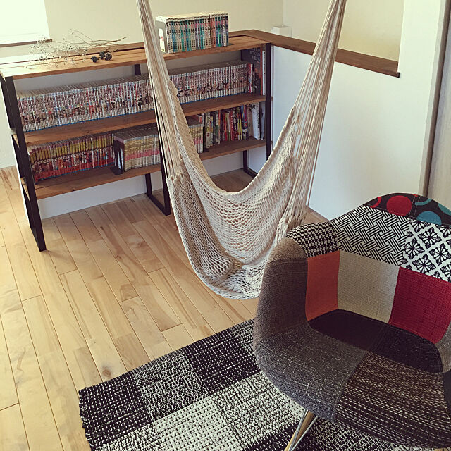 My Shelf,ロッキングチェア,ハンモックチェア,本棚,イベント投稿 chobiの部屋