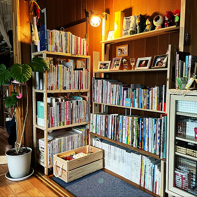 クリップライト,インテリア本,レシピ本,絵本,読書コーナー,My Shelf Yukiの部屋