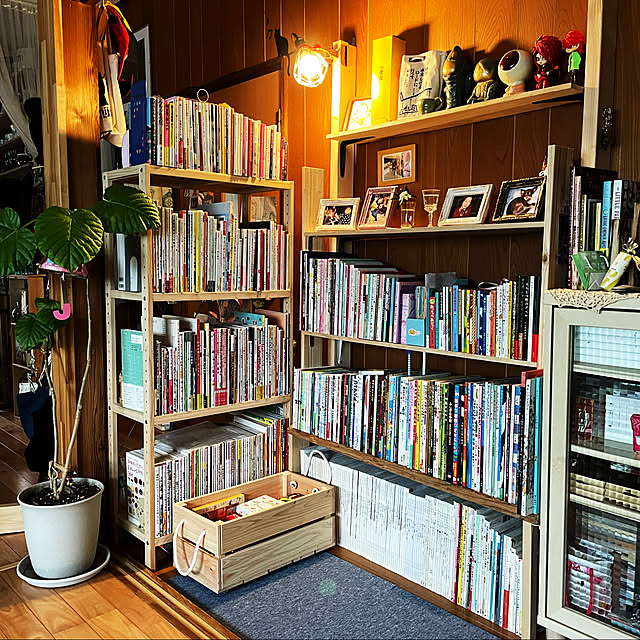 クリップライト,インテリア本,レシピ本,絵本,読書コーナー,My Shelf Yukiの部屋