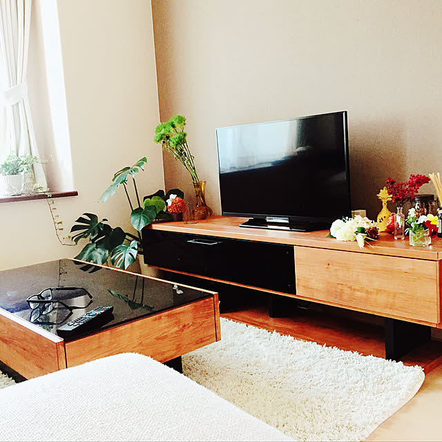 Lounge,バルコニーの花,ナチュラル,100均,観葉植物,雑貨,ダイソー,セリア,ドライフラワー,IKEA,キャンドゥ,フェイクグリーン,ハンドメイド Tenの部屋