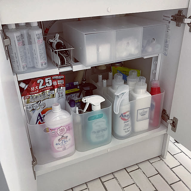 2022.3.20,洗面台下収納,RC北海道支部,整理収納アドバイザー,無印良品,一人暮らし,1LDK,整理収納部,ニトリ,Bathroom,ブログやってます♡,インスタ→yukino_room yukinoの部屋