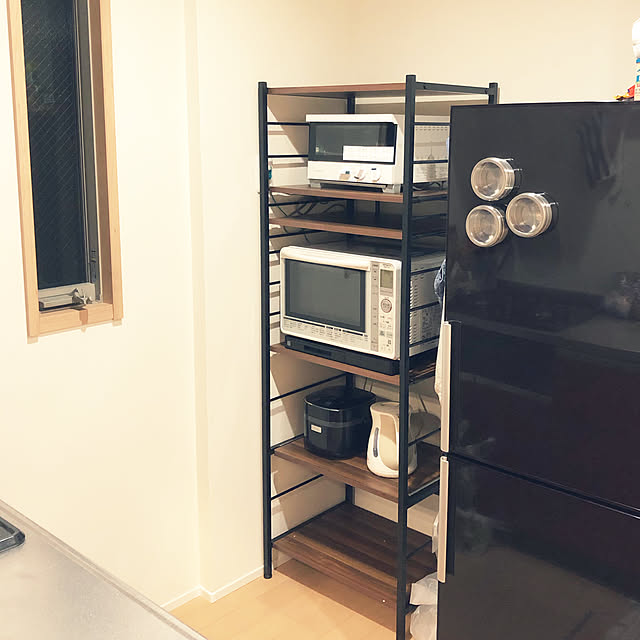 新築アパート,電子レンジ,レンジ台,トースター,Kitchen Kazukiの部屋
