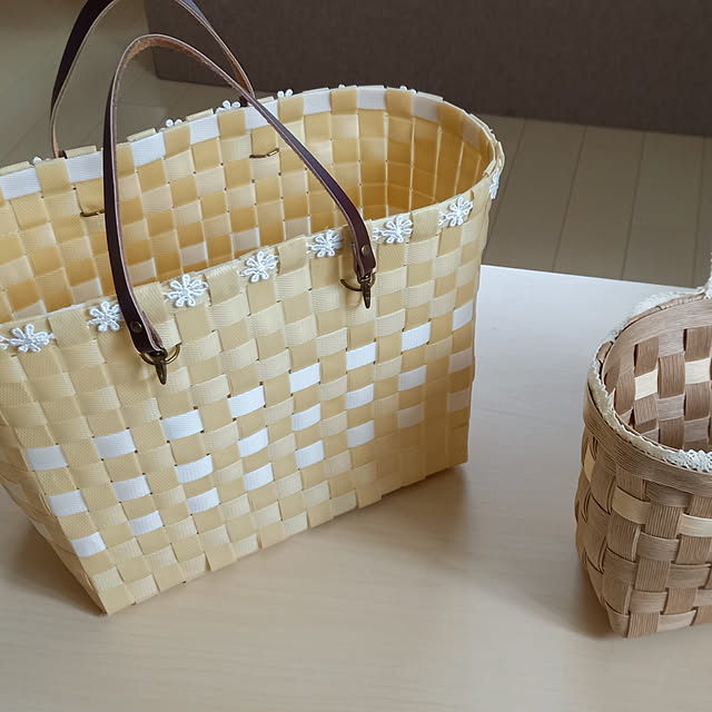 My Desk,いつもいいねありがとうございます♡,かご大好き,ダイソー,PPバンドカゴ civicglの部屋