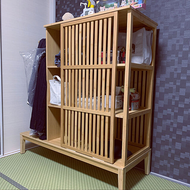 IKEA,暮らしの味方,和室は地味でいい,My Shelf tickerCodeの部屋