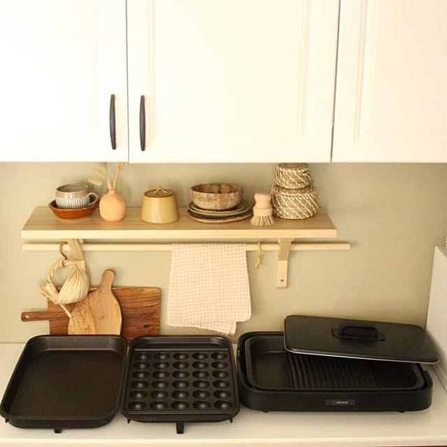 Kitchen,キッチン家電,象印,ホットプレート,北欧,ナチュラルインテリア,北欧インテリア,海外インテリアに憧れる,暮らし,ミックスインテリア,Boho Style,DIY aaakee888の部屋