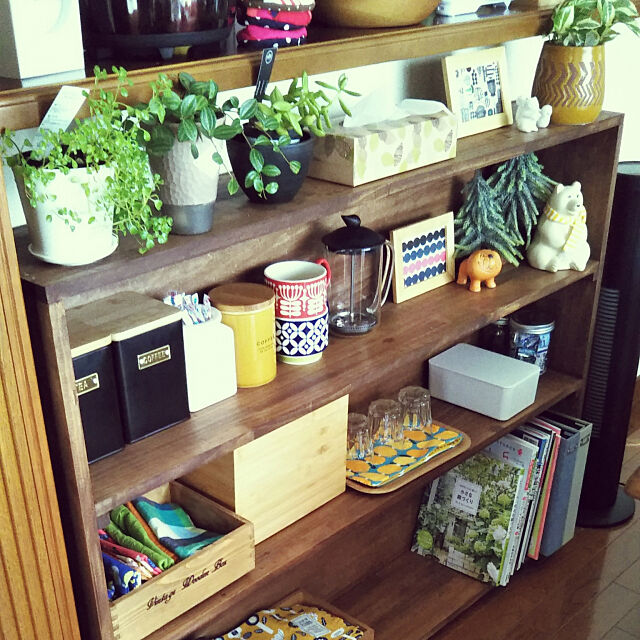 My Shelf,カフェ風インテリア,DIY,多肉植物,観葉植物,カウンター下収納,ハンドメイド kotorinoの部屋