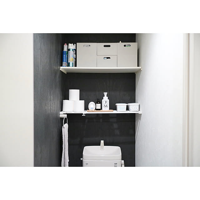 Bathroom,ニトリ,トイレ収納,収納,トイレ,無印良品,ナチュラル,ナチュラルインテリア Har_の部屋