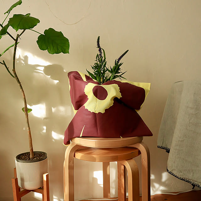 Lounge,スツール60,marimekko,エコバッグ,マリメッコ,かわいい,北欧好き,マンション暮らし,北欧雑貨 Hisayoの部屋