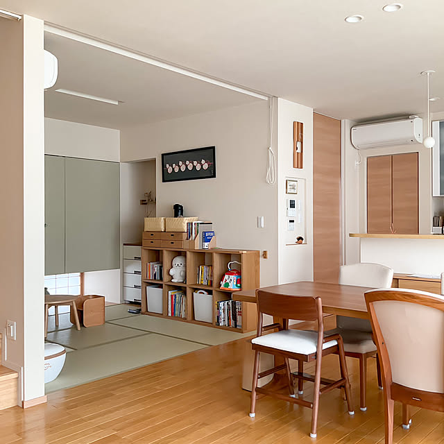木製家具,和室,住友林業,セカンドライフ,余白のある暮らし,ナチュラルインテリア,無垢の床,整理整頓,カリモク,Bedroom tokonekoの部屋