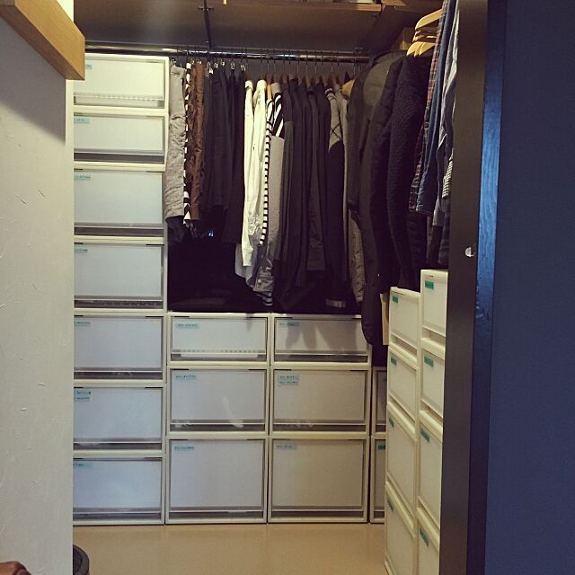 My Shelf,ウォークインクローゼット収納,ウォークインクローゼット,クローゼット,無印良品,リノベーション,Muji Eiriの部屋