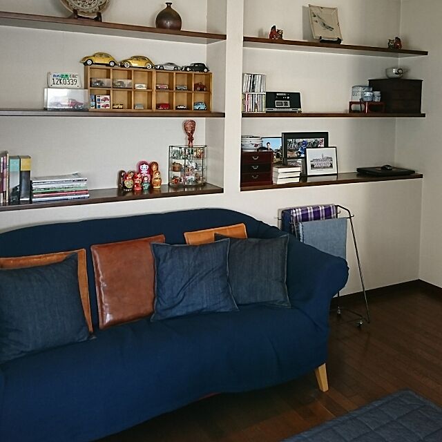 My Shelf,無印良品,fog linen work,ニトリフリーカバー Kの部屋