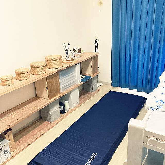Bedroom,1K,ひとり暮らし,極狭,整理収納アドバイザー１級,シンプルな暮らし,ワンルーム limegreenの部屋