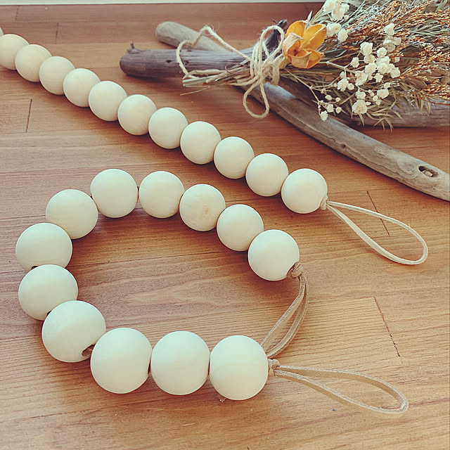 ドライフラワー,ウッドビーズタッセル,ウッドビーズ,楽天市場,手作り,カーテンタッセル,セリア,100均,流木,マイホーム,海外インテリアに憧れる,My Desk,boho styleに憧れる,BOHOインテリア,Boho Style,BOHO Yukoの部屋