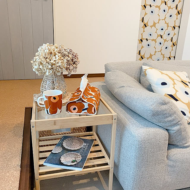 ＮＥＳＮＡ,IKEA,ドライフラワー,マリメッコ,紫陽花,Overview cocoaの部屋