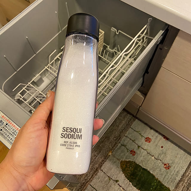 Kitchen,セスキ,monotoneラベル,洗剤ボトル,マンション暮らし,お掃除しました♡,みて頂きありがとうございます♡,100均アイテム ringonomiの部屋