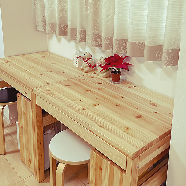 北欧インテリア,観葉植物,ニトリ,無印良品,My Desk ma...の部屋