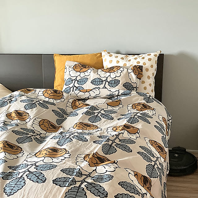 寝具,快適な暮らし,marimekko,マリメッコ,北欧インテリア,北欧ナチュラル,ヴィヒキルース,Bedroom,デュべカバー maruの部屋