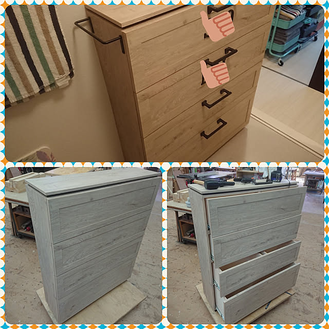 脱衣室収納,収納,DIY,棚DIＹ,収納棚,洗濯機周り,My Shelf yamasho1119の部屋