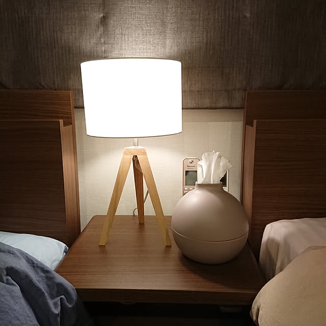 Bedroom,照明,雑貨,RoomClipショッピング,ホテルライク,ベッドサイド kirinの部屋