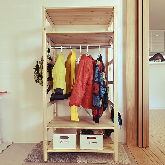おうちの服の収納はおまかせ♪衣類収納に活躍する無印良品の おうちの服の収納はおまかせ♪衣類収納に活躍する無印良品の