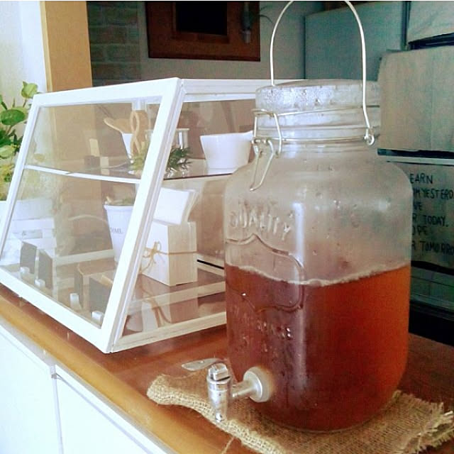 暑さ対策,セルフ麦茶で...,1年前も麦茶セルフで楽チン♥♥,今日はこれからお出かけです♥,●ショーケースDIY●,●主人のDIY●,Kitchen,いいね♥500人感謝です♥,DIY,〇,ショーケース,★カフェ風ショーケース★,ミンネ販売中！,ミンネ☆minne,ホームDIY❤大工屋風,❤︎ショーケース❤︎ heart.emiemi57.whiteの部屋