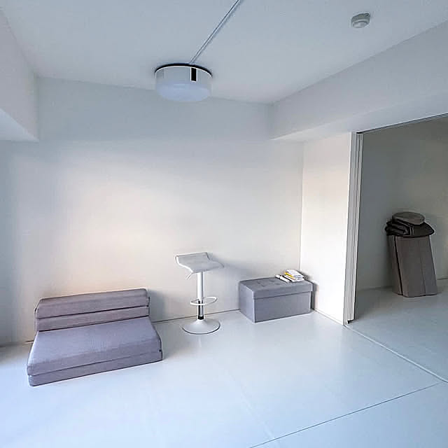 Lounge,一人暮らし,北欧,シンプル,モノトーン,ホワイトインテリア,ミニマリスト minimalist_shoの部屋