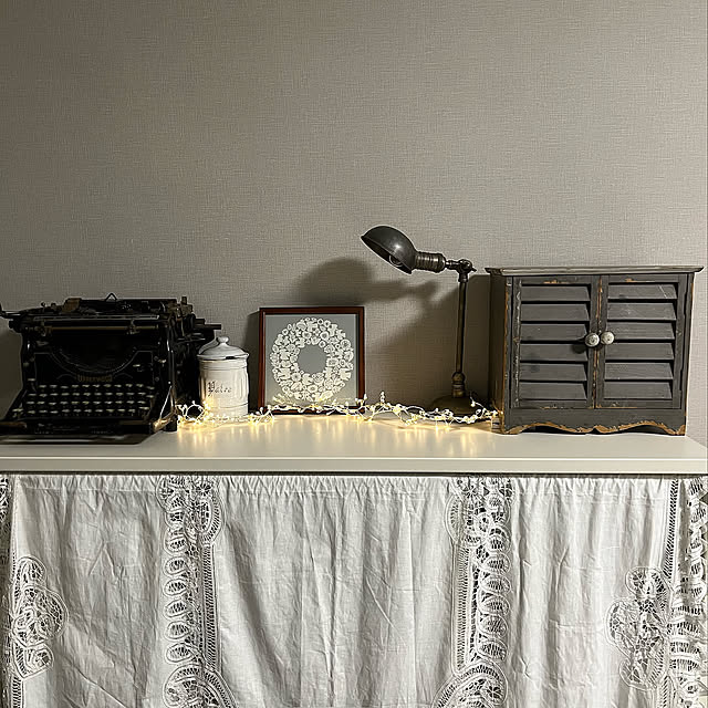 誕生日プレゼント,迷走中,バーズワーズ,シルクスクリーン,BIRDS’ WORDS,アンティーク,My Shelf Atelier.mの部屋